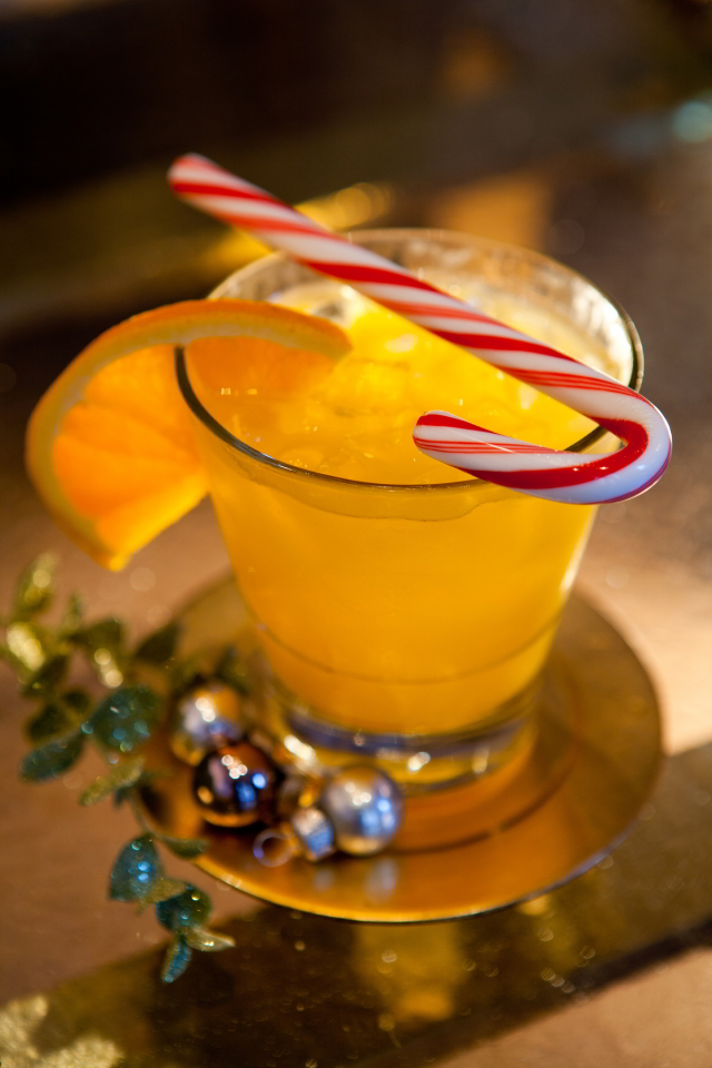 The Joyous Noel is a delicious citrusy holiday cocktail.