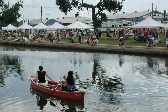 Bayou Boogaloo Music Festival takes place on the banks of Bayou St. John in New Orleans, May 20-22. (Photo courtesy Bart Everson)