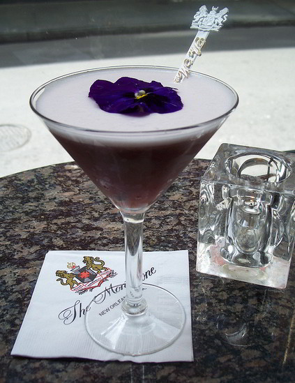 Make this refreshing spring cocktail recipe at home, or enjoy one in New Orleans at the world famous Carousel Bar at Hotel Monteleone in the French Quarter!