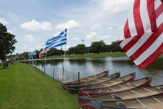 Celebrate Hellenic culture on the banks of Bayou St. John at Greek Fest. (Photo courtesy New Orleans Greek Festival on Facebook)